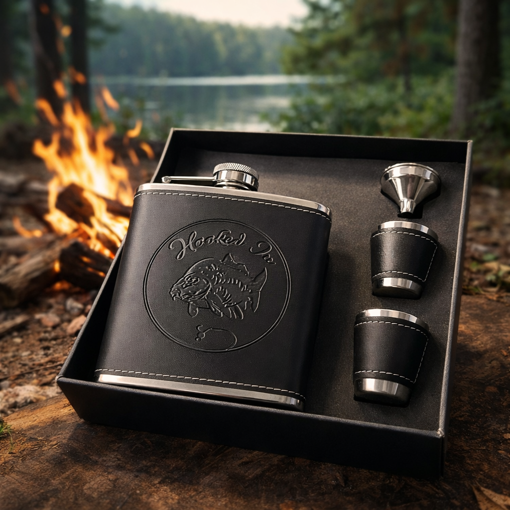 HIP FLASK GIFT SET